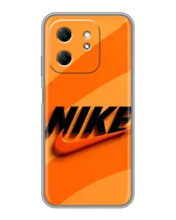 Чехол для Infinix Hot 50i с картинкой «Оранжевый драйв Nike» Чехол для Infinix Hot 50i с картинкой «Оранжевый драйв Nike»