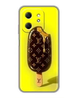 Чехол для Infinix Hot 50i с картинкой «Мороженое от LV»