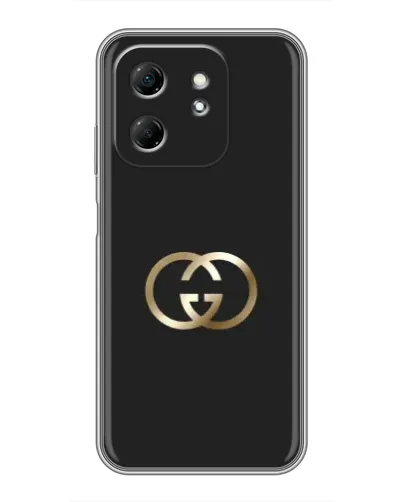 Чехол для Infinix Hot 50i с картинкой «Минимализм Gucci»