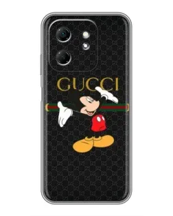 Чехол для Infinix Hot 50i с картинкой «Микки Маус Gucci»