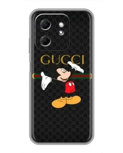 Чехол для Infinix Hot 50i с картинкой «Микки Маус Gucci»