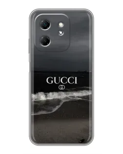 Чехол для Infinix Hot 50i с картинкой «Gucci — морской прибой»
