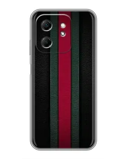 Чехол для Infinix Hot 50i с картинкой «Gucci — неоновая линия»