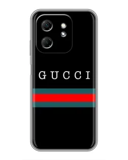 Чехол для Infinix Hot 50i с картинкой «Gucci — красный пояс»