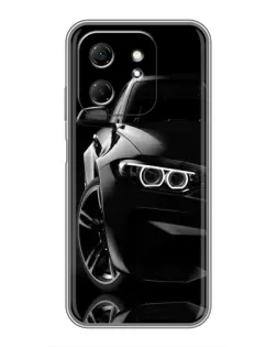 Чохол для Infinix Hot 50i з картинкою «Чорна BMW — профіль» Чохол для Infinix Hot 50i з картинкою «Чорна BMW — профіль»