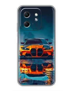 Чохол для Infinix Hot 50i з картинкою «BMW — золота емблема» Чохол для Infinix Hot 50i з картинкою «BMW — золота емблема»