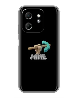 Чехол для Infinix Hot 50i с картинкой «Алмазная кирка»