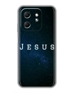 Чехол для Infinix Hot 50i с картинкой «Звездное небо Jesus»