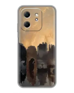 Чехол для Infinix Hot 50i с картинкой «Дорога к вере»