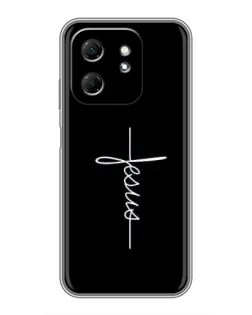 Чехол для Infinix Hot 50i с картинкой «Тонкая линия веры»