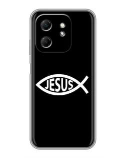 Чехол для Infinix Hot 50i с картинкой «Классический Jesus»