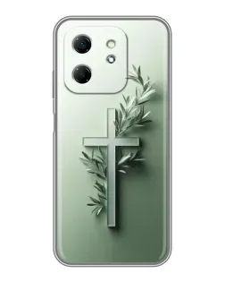 Чехол для Infinix Hot 50i с картинкой «Оливковая ветвь»