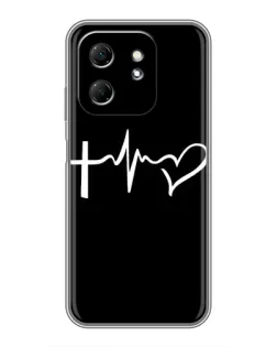 Чехол для Infinix Hot 50i с картинкой «Пульс веры»