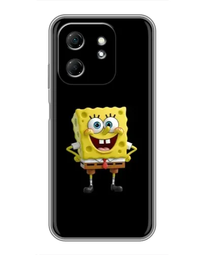 Чехол для Infinix Hot 50i с картинкой «Классический Губка Боб» Чехол для Infinix Hot 50i с картинкой «Классический Губка Боб»