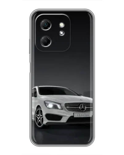 Чехол для Infinix Hot 50i с картинкой «Mercedes AMG GT Silver»