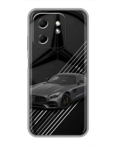 Чехол для Infinix Hot 50i с картинкой «Mercedes AMG — графика»
