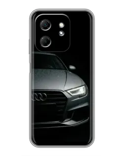 Чехол для Infinix Hot 50i с картинкой «Audi — детализация кузова»