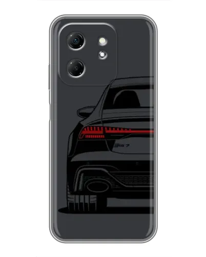 Чехол для Infinix Hot 50i с картинкой «Задняя часть Audi — арт»