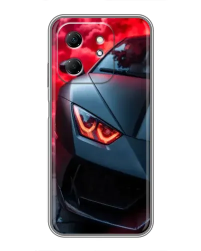 Чехол для Infinix Hot 50i с картинкой «Lamborghini красное сияние» Чехол для Infinix Hot 50i с картинкой «Lamborghini красное сияние»