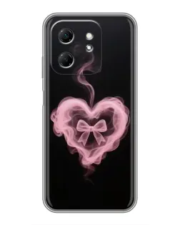 Чехол для Infinix Hot 50i с картинкой «Дымчатое сердце»