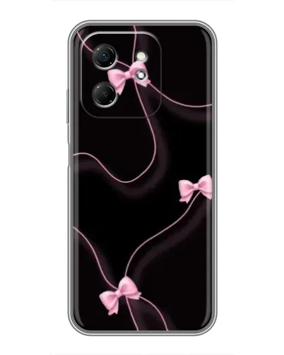Чехол для Infinix Hot 50i с картинкой «Розовые ленты» Чехол для Infinix Hot 50i с картинкой «Розовые ленты»