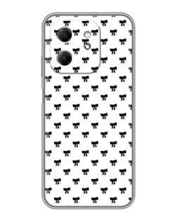 Чехол для Infinix Hot 50i с картинкой «Мини-бантики»