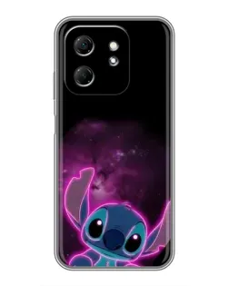 Чехол для Infinix Hot 50i с картинкой «Неоновый Stitch»
