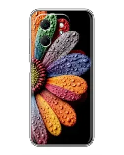Чехол для Infinix Hot 50i с картинкой «Радужный цветок» Чехол для Infinix Hot 50i с картинкой «Радужный цветок»