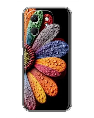 Чехол для Infinix Hot 50i с картинкой «Радужный цветок» Чехол для Infinix Hot 50i с картинкой «Радужный цветок»
