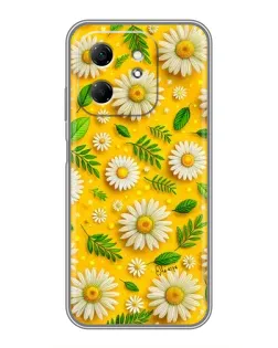 Чехол для Infinix Hot 50i с картинкой «Ромашковое солнце» Чехол для Infinix Hot 50i с картинкой «Ромашковое солнце»