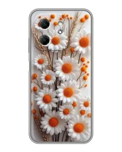 Чехол для Infinix Hot 50i с картинкой «Белые сухоцветы» Чехол для Infinix Hot 50i с картинкой «Белые сухоцветы»