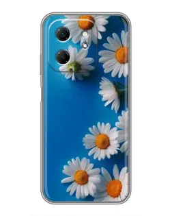 Чехол для Infinix Hot 50i с картинкой «Белоснежные маргаритки» Чехол для Infinix Hot 50i с картинкой «Белоснежные маргаритки»