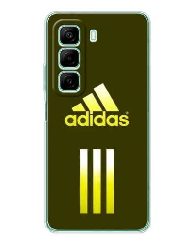 Чехол для Infinix Hot 60 5G Plus с картинкой «Оливковый градиент Adidas»