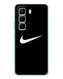 Чехол для Infinix Hot 60 5G Plus с картинкой «Минималистический Найк»