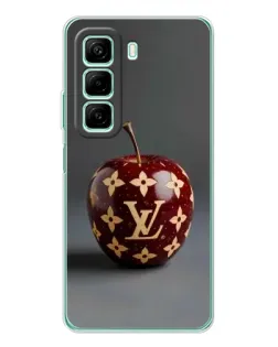 Чехол для Infinix Hot 60 5G Plus с картинкой «Красное яблоко LV»