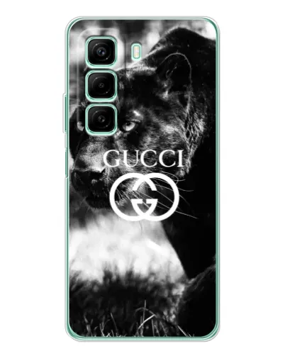 Чехол для Infinix Hot 60 5G Plus с картинкой «Gucci — дикая природа» Чехол для Infinix Hot 60 5G Plus с картинкой «Gucci — дикая природа»