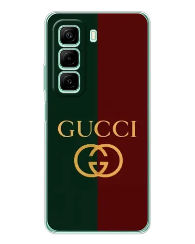 Чехол для Infinix Hot 60 5G Plus с картинкой «Gucci — темно-зеленый градиент» Чехол для Infinix Hot 60 5G Plus с картинкой «Gucci — темно-зеленый градиент»