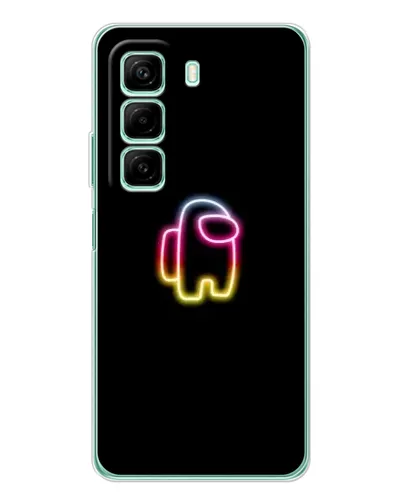 Чехол для Infinix Hot 60 5G Plus с картинкой «Among Us градиент»