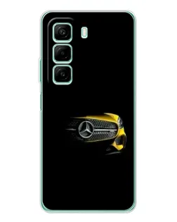 Чехол для Infinix Hot 60 5G Plus с картинкой «Mercedes — ретро стиль»