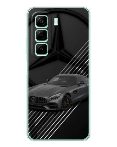 Чехол для Infinix Hot 60 5G Plus с картинкой «Mercedes AMG — графика»