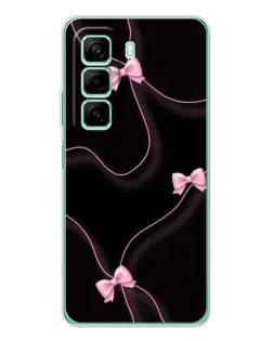 Чехол для Infinix Hot 60 5G Plus с картинкой «Розовые ленты» Чехол для Infinix Hot 60 5G Plus с картинкой «Розовые ленты»