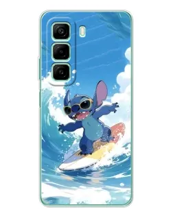 Чохол для Infinix Hot 60 5G Plus з картинкою «Стіч на хвилі»