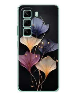 Чохол для Infinix Hot 60 5G Plus з картинкою «Лілові квіти грації»