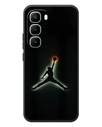 Чехол для Infinix Hot 60 Pro Plus с картинкой «Jordan Gradient Logo» Чехол для Infinix Hot 60 Pro Plus с картинкой «Jordan Gradient Logo»