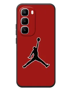 Чехол для Infinix Hot 60 Pro Plus с картинкой «Jordan Red Back»