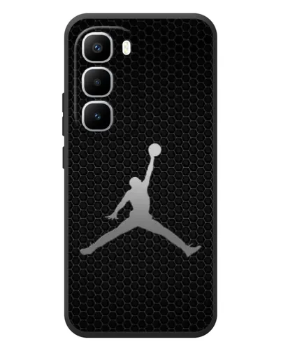 Чехол для Infinix Hot 60 Pro Plus с картинкой «Jordan Dark Carbon» Чехол для Infinix Hot 60 Pro Plus с картинкой «Jordan Dark Carbon»