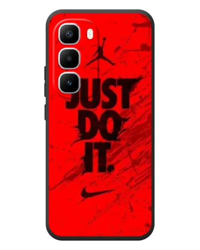 Чехол для Infinix Hot 60 Pro Plus с картинкой «Nike Just Do It» Чехол для Infinix Hot 60 Pro Plus с картинкой «Nike Just Do It»
