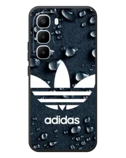 Чехол для Infinix Hot 60 Pro Plus с картинкой «Adidas Trefoil Blue»
