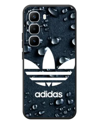 Чехол для Infinix Hot 60 Pro Plus с картинкой «Adidas Trefoil Blue» Чехол для Infinix Hot 60 Pro Plus с картинкой «Adidas Trefoil Blue»