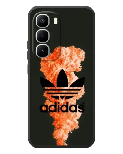 Чехол для Infinix Hot 60 Pro Plus с картинкой «Оранжевый дым Adidas» Чехол для Infinix Hot 60 Pro Plus с картинкой «Оранжевый дым Adidas»